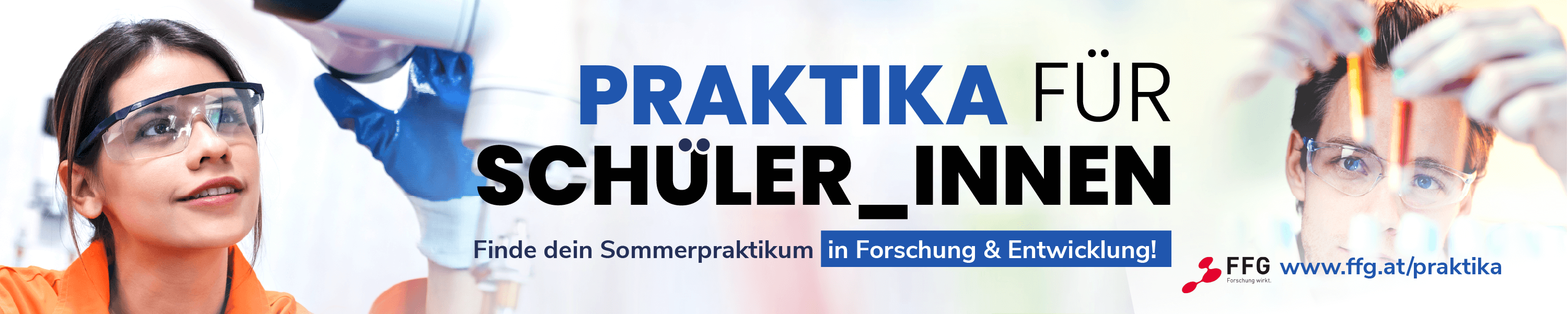Praktika für SchülerInnen! Finde dein Sommerpraktika in Forsschung & Entwicklung